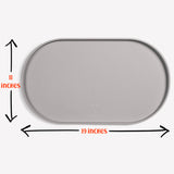 Oval Food Mat, Small