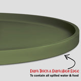 Oval Food Mat, XS