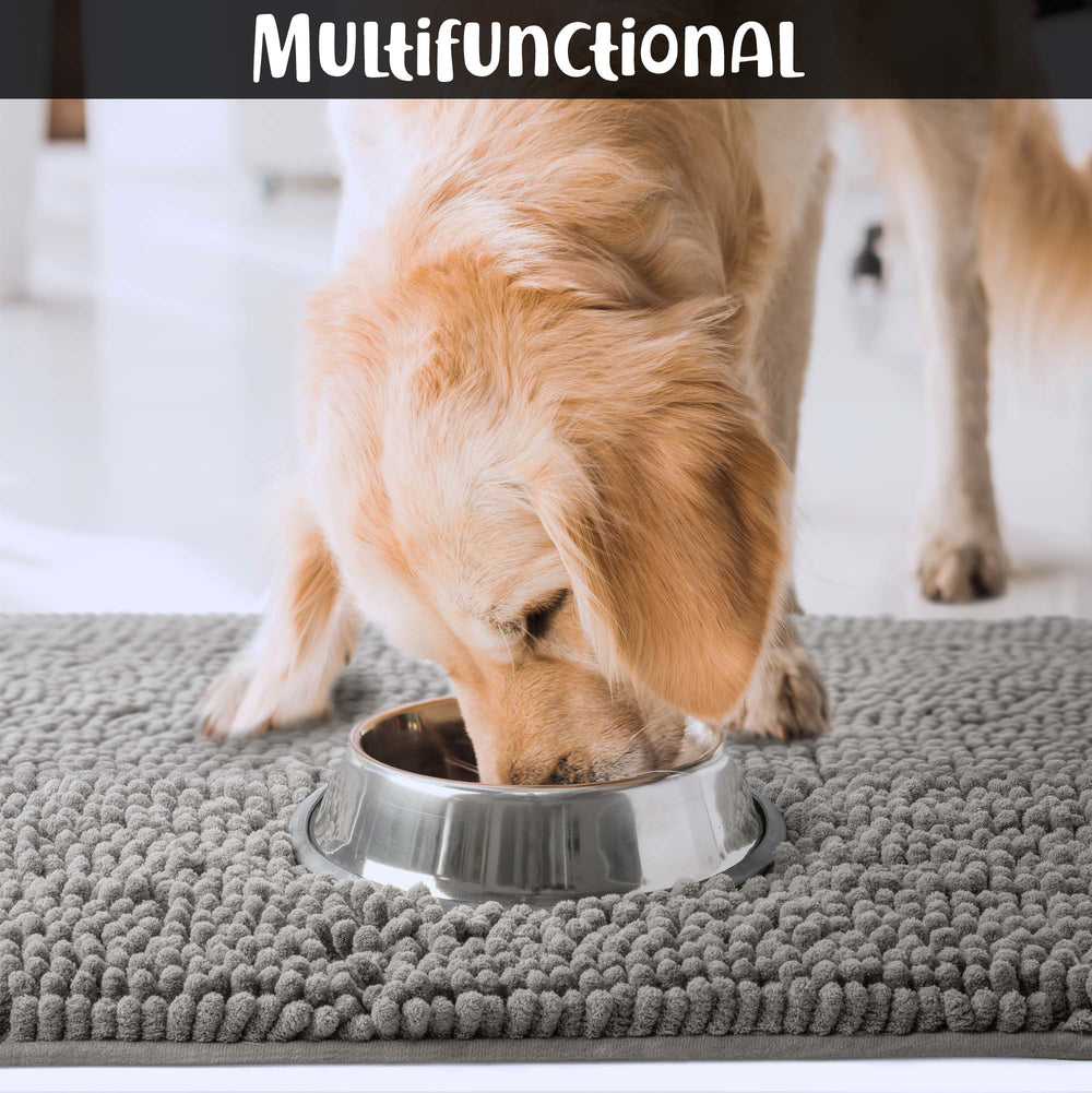 DogBuddy dogbuddy dog food mat - waterproof dog mat for food and